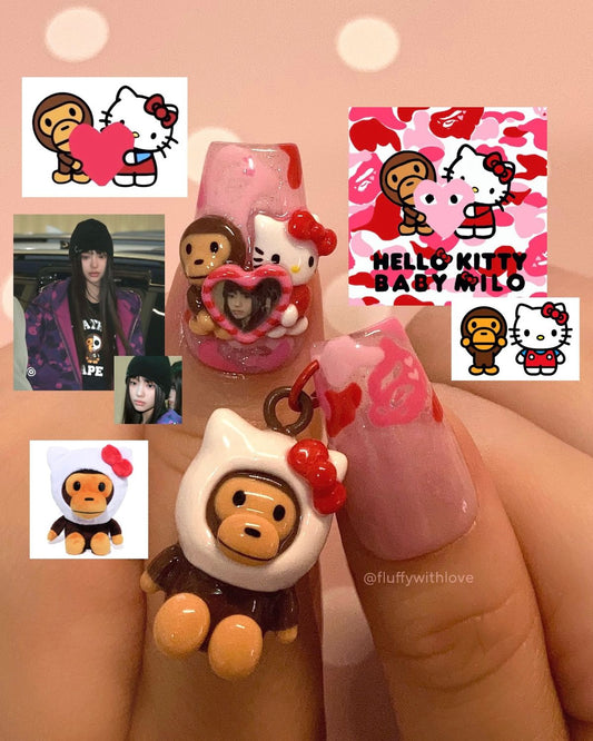 Hello Kitty Press On Nail